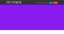 Desktop Screenshot of moment-app.com